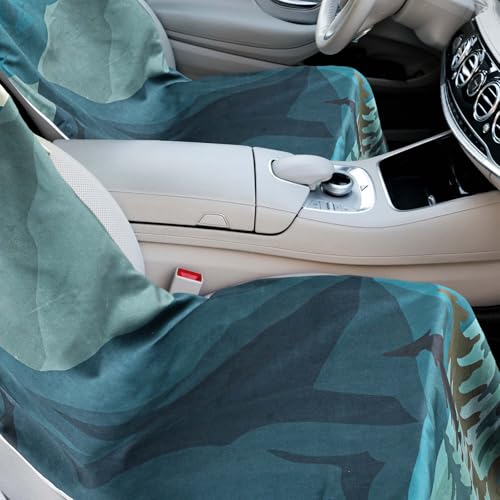 Hahafelt 2 Pack Car Seat Towel Cover with Storage Bag, Grizzly Guide - style: Grizzly Guide