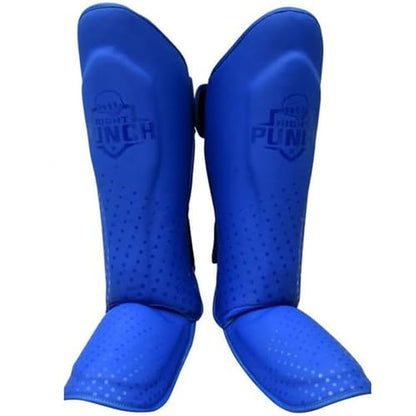 Martial Arts Shin Guards, Leg Protection for MMA, Kickboxing Training Instep Protection, Muay Thai Martial Arts Sparring Training Gear - color: Blue, size: X-Small