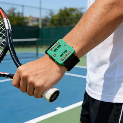Golf Score Counter Watch, Manual Golf Score Counter - Plastic Compact Watch Stroke Keeper - Manual Dial Indicator, Green