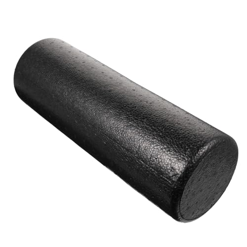 Premium High-Density Foam Yoga Roller for Muscle and Deep Tissue Massage Foam Roller for Neck Back Legs Arms and Feet Multi-Functional Exercise and Physical Therapy Tool (15x45cm)