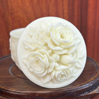 Jewelry Storage Tank Flower Jewelry Box Necklace Ring Storage Jar Jewelry Display Box Home Decor Ornaments Storage Container