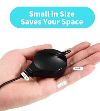 Aquarium Air Pump Mini Fish air Pump Super Quiet Fish Bowl air Pump for Up to 10 Gallon Fish Tank 1.5 Watts 310ml/min