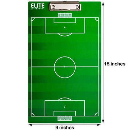 Dry Erase Coaches Clipboards | Basketball, Baseball, Soccer, Football, Hockey, Volleyball, Lacrosse - style: Soccer
