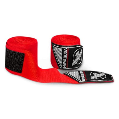 Hayabusa 4.0 Perfect Stretch Boxing Hand Wraps | Boxing Hand Wraps, Boxing Wraps, Muay Thai Hand Wraps, Wrist Wraps Boxing, Hand Wraps for Boxing Gloves, 180 Inch Hand Wraps - color: Red, size: 180"