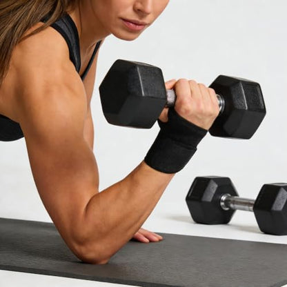 Wrist Brace 2pack Wrist Support Hand Strap Sport Unisex One Size Adjustable - style: style1-2pcs