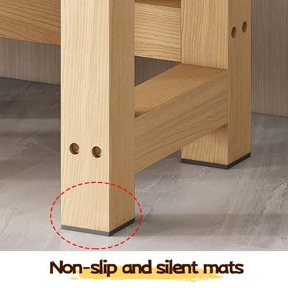Heavy Duty Aquarium Stand, 2-Tier Open Terrarium Shelf, Solid Wood Storage Organizer for Reptiles, Ideal for Home & Office Display, Durable & Stylish Design - size: 100*35*50cm