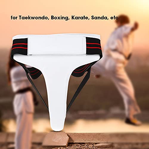 Women Groin Guard, Women Taekwondo Groin Guard Boxing Karate Jockstrap Sanda Crotch Protector - size: Large