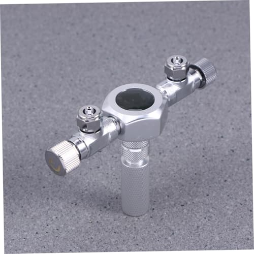 GANAZONO Splitter Connector for Aquarium Metal Inline Tubing Valve for Fish Tank Durable and Sturdy Valve for Standard Aquarium Tubing for Mending Extending