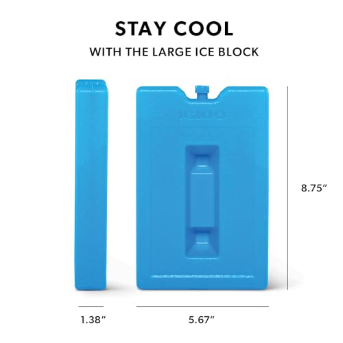 Igloo Maxcold Ice Block,2 Pieces, Ice Block - color: 2PK Large