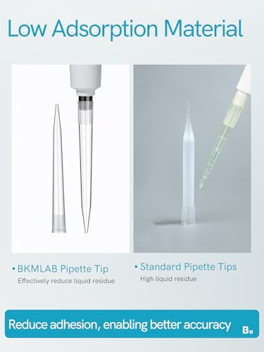 Pipette Tips 10mL 100pcs,1ml Universal Pipetting Tips, DNase/RNase Free and Pyrogen Free, Low Retention, Laboratory Liquid Handling, Autoclavable, Polypropylene (PP)
