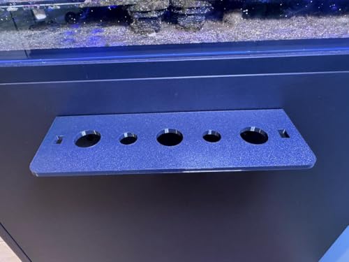 Aquarium Tool Holder Fish Tank, Aquarium Drip Tray, Fish Tank Accessories Storage Holder for Scrapers Tweezers Pipettes Feeding Tools, Adjustable Rim Mount Aquarium Holder (Drip Tray)