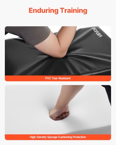 VEVOR PVC Step Over Dummy, High-Density Sponge Blocking Pad Equipment, Heavy Duty Tackle Dummies with Handles, Great for Footwork Drills Sports Training Practice - size: 1PC 24*16inch Blocking Pad