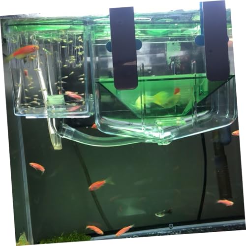 ULTECHNOVO Self-Guided Fish Hatching Box Isolated Breeding Tank for Aquariums Transparent Young Fish Eggs
