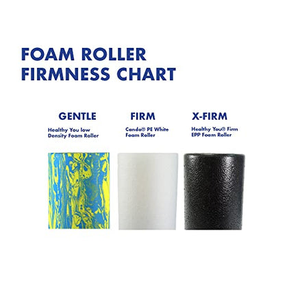 Low Density Soft/Medium Foam Physical Therapy Roller (36" Full Round) - size: 36" Full Round
