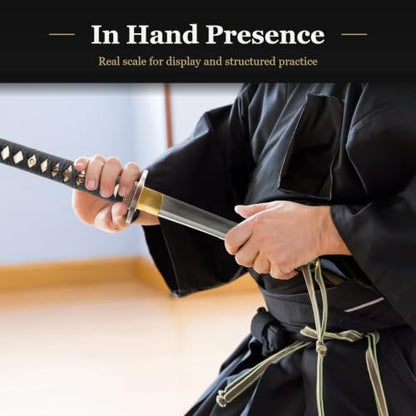 Hand Forged 1045 Heat-Tempered Katana, Full Tang Sword - color: Demi-God