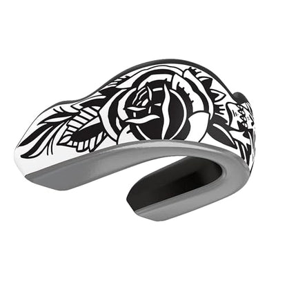 DAMAGE CONTROL Extreme Impact Sports Mouth Guard w/Case – Blackarts - color: Blackarts, size: Adult