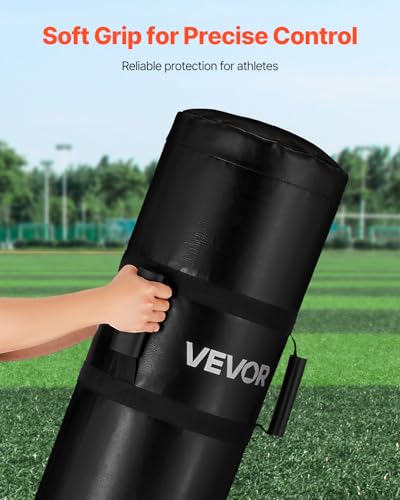 VEVOR Football Tackling Dummy, 48 in Blocking Pad Equipment for Practice, Heavy Duty Tackle Dummies with Handles, Great for Contact Drills, Kickboxing, Martial Arts, Sports Training, 1PCS (UNFILLED)