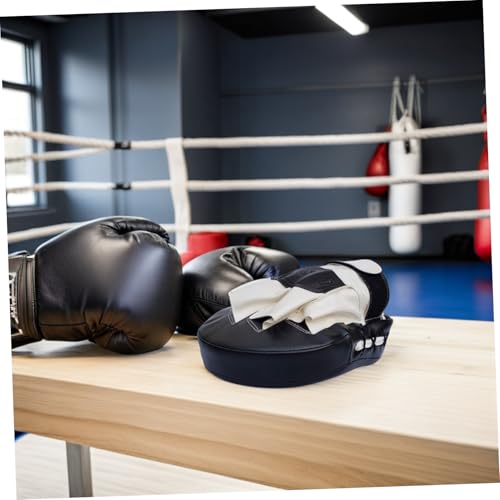 Curved Focus Mitts Punching Pads, PU Leather Taekwondo Strike Shield