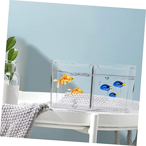 BESPORTBLE Hatchery Incubator Breeding Box for Fish Multi-Functional Isolation Holder for Betta and Guppy Fry Aquarium Nursery Easy Monitoring and Secure Cover