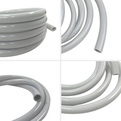 FZONE Aquarium Tubing 3M Class Grey for Aquatic Filter System Tubing 16/21mm