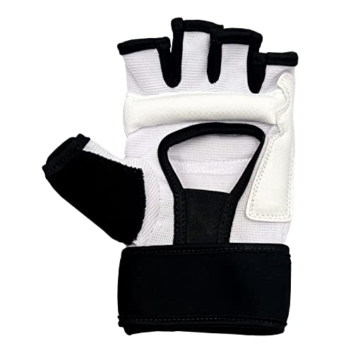 Teka Taekwondo Punch Bag Training Gloves, MMA Grappling Gloves for Sparring Martial Arts Boxing Training for Adults and Kids - size: Medium