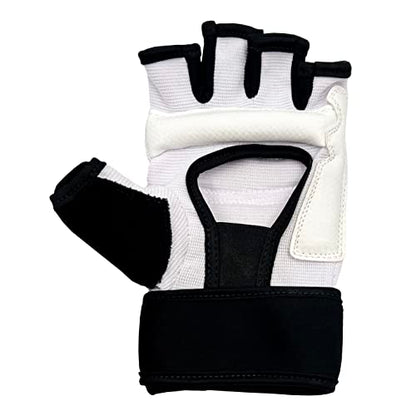 Teka Taekwondo Punch Bag Training Gloves, MMA Grappling Gloves for Sparring Martial Arts Boxing Training for Adults and Kids - size: Medium