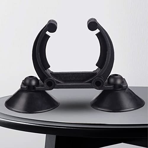 Aquarium Heater Suction Cup Clips, 2 Pieces 3.2cm Plastic Silicone, Strong Suction for Accurate Fixing in Fish Tanks