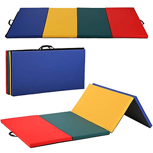 Meet Perfect Folding Gymnastics Mat - color: Colorful
