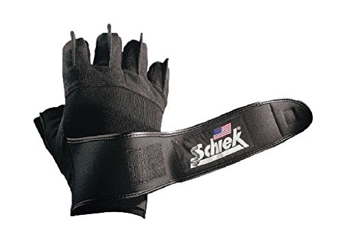Schiek Sports 540 Platinum Lifting Gloves, Gym Workouts | Wrist support, weight training, durable grip, comfortable palm padding, weightlifting gloves, sports wrap, gym gloves for men - size: X-Large