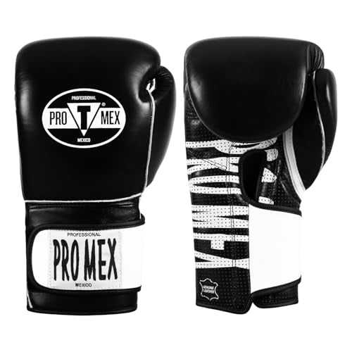 Title Boxing Pro Mex Professional Edge Training Boxing Gloves - color: Black, size: 14 oz