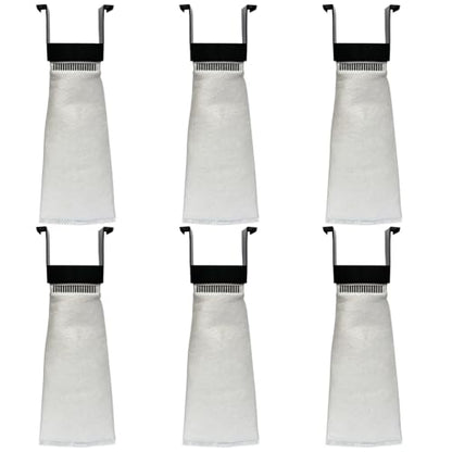 Set of 6 200 Micron Filter Bag Fit for Innovative Marine Fusion Pro 2 AIO 10/14/20/25/40L and Fusion AIO 15/20/25 Desktop Aquarium