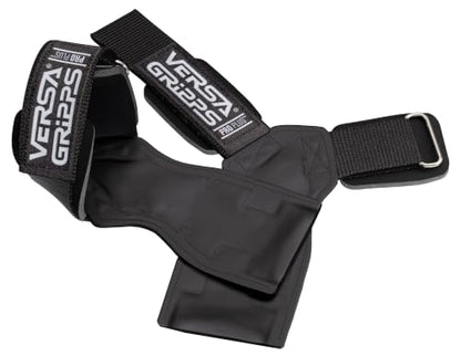 Versa Gripps® PRO Wrist Straps, Train Better - color: Black, size: X-Small Plus: 5" - 6"