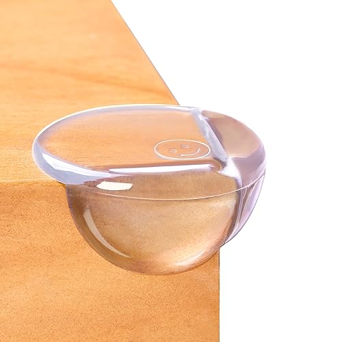 8 Pack Corner Protector Baby, Table Corners, Clear Table Protectors for Furniture, Round Corner Guards, Safety Corner Protectors, Furniture Corner & Edge Safety Bumpers,Baby Proofing - color: 8 Pack Round Table Corners