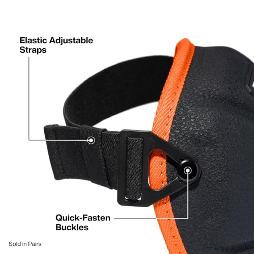 KLEIN TOOLS 22082 Fabric Cap Knee Pads - size: Non-Marring Fabric Cap
