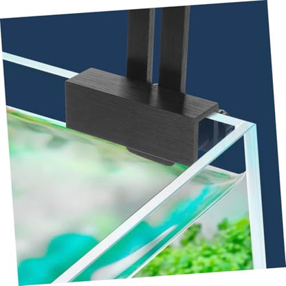 MERRYHAPY 2pcs Aquarium Light Bracket Holder Sturdy Riser for Fish Tank Lighting Easy Installation Light Stand for Enhanced Illumination and Visibility