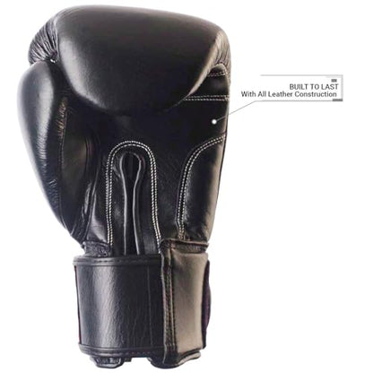 Revgear Original Leather Boxing Glove - size: 12-Ounce
