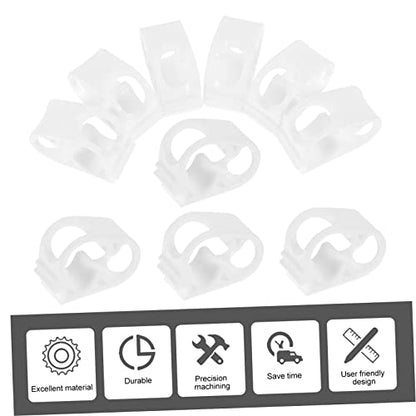 10pcs Siphon Hose Clips for Flow Control Adjustable Shut off Clamps for Water Tubing Corrosion Resistant Silicone Hose Holders for Brewing and Irrigation Systems
