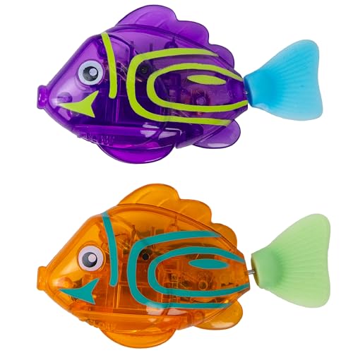 Catstages Meow-SMERIZING Fish Electronic Cat Toys, 2Pk, Replacement Pack for Meow-SMERIZING Fish Bowl, Multicolored
