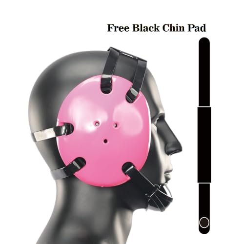 Wrestling Headgear with American Bald Eagle Decals - color: Pink, size: Youth