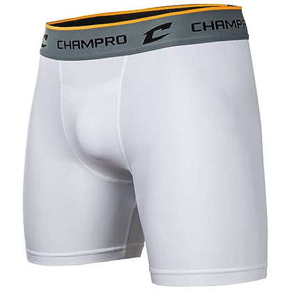 Champro Unisex Compression Boxer Shorts with Cup - size: X-Large