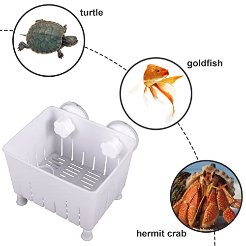 Ipetboom 1set Fish Breeder Box Tortoise Isolation Container Fish Hatching Box Feeding Trough Multi-Functional Aquarium Breeding