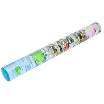 Fish Tank Aquarium Background Backdrop Adhesive Decor Paper, PVC Non - Reflective Sticker with Glue Backing, 122 x 50 cm for Freshwater and Saltwater Tanks