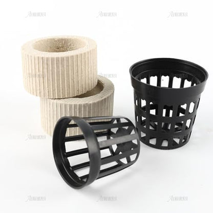 AUEAR, 15 Pack Aquatic Plants Fixed Ring Set Aquarium Weights Pots Rings Holder for Landscape Decoration Fish Tank Accessories