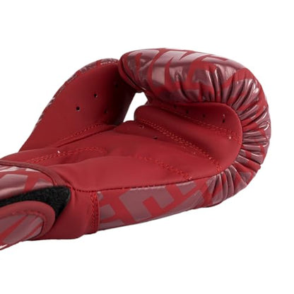Venum Contender 1.5 XT Kids Boxing Gloves - color: White-Burgundy, size: 4-Ounce