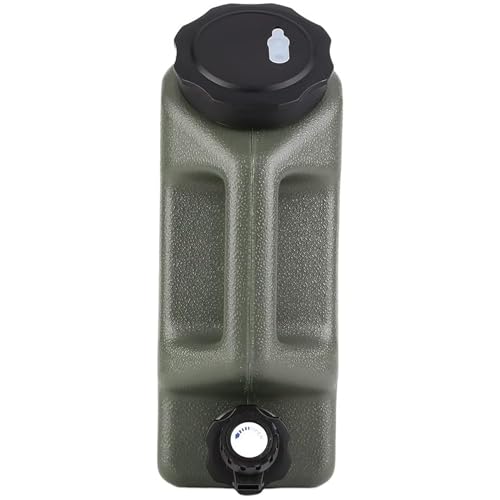 3.2 Gallon Water Jug with Spigot, BPA Free Leak-Proof Camping Water Container, Portable Emergency Water Storage for Outdoor Hiking, Camping, Home Use, Camping Essentials