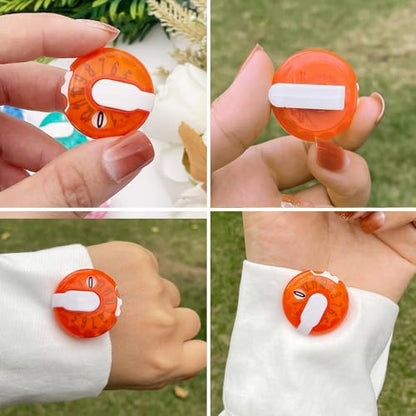 Golf Score Counter 4-Pack – Transparent Mini Stroke Counter Clicker with One-Press Reset, No Battery, Clip-On for Golf Glove Hat Belt, Golf & Disc Golf Score Keeper