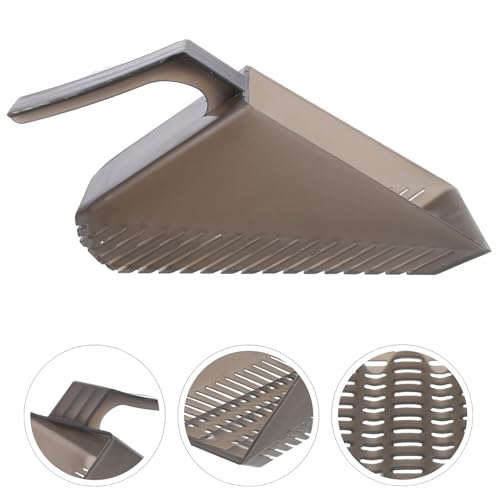Yardwe Plastic Fish Tank Shovel Gravel Cleaning Tool Aquarium Substrate Scoop for Gravel and Fine Sand Maintenance Fish Tank Accessory