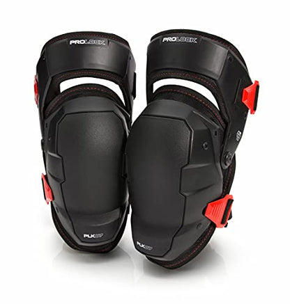 Prolock Weight-Dispersing Foam Knee Pads with Thigh Stabilization, Ideal for Flooring/Roofing, Adjustable (1 pair) - style: Foam Knee Pad PLUS
