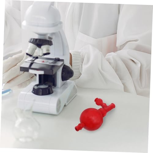 PRETYZOOM Lab Pipette Filler Bulb Ergonomic Rubber Suction Ball with Way Valve Quantitative Tool for Efficient Liquid Transfer Industrial and Mineral Laboratories