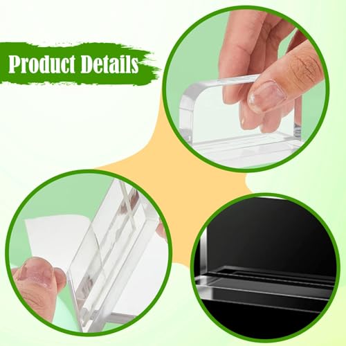 6Pcs Aquarium Tank Lid Handles Clear for Lift and Slide Type Lightweight Fashion Tank Lid Replacement Handles Easy to Install